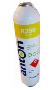 Garrafa Gas Refrigerante Necton R290 420gr.