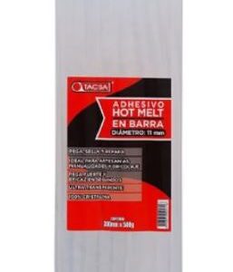 Barra Silicona 11mmx300mm X Bolsa 500g