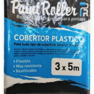 Cobertor Plástico Para Pintor 3x5 Mts. Multiuso