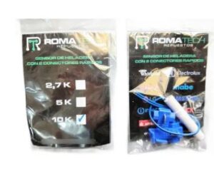 Sensor Heladera Con 2 Conectores Rapidos  10 K