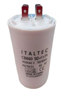 Capacitor 50 Mf X450v Cbb60 4pin