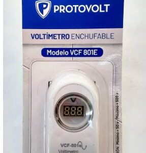 Medidor De Voltaje Enchufable - Voltímetro