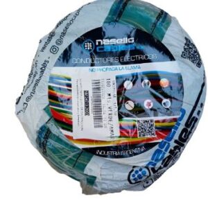Cable Unipolar 1.5mm2 Verde Rollo 100 Mts Nasello