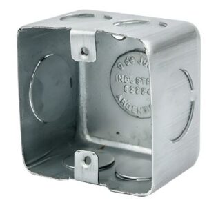 Caja De Embutir Mignon- Hierro 5x5- Pack Por 10 Unidades