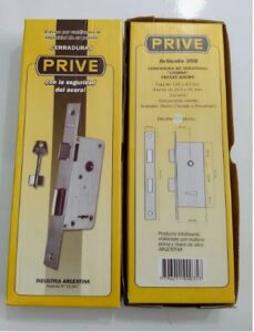 Cerradura  Número 208 Caja Prive - Izquierda