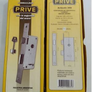 Cerradura  Número 208 Caja Prive - Izquierda