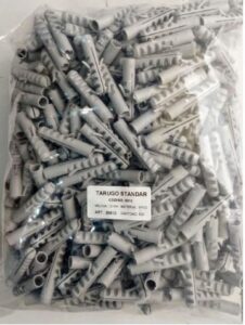 Tarugos De Nylon  10 Mm X Bolsa De 50 Unidades Sin Tope