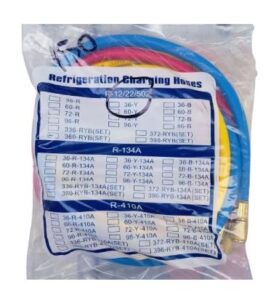 Juego 3 Mangueras De Refrigeración 150 Cm R134 R22 R12