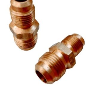 Unión Reducción De Bronce 3/8 X 1/2 Flare - Refrigeración