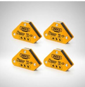 Set Escuadras Magnéticas Para Soldar 4 Piezas Ingco Amwh4001