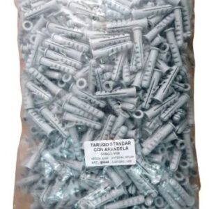 Tarugos Con Arandela 8 Mm X Bolsa De 50 Unidades