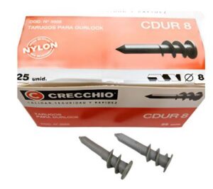 Tarugo Placa Durlock X 25 Unidades