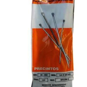 Precintos Negro 3,6 X 250mm Crecchio