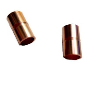 Cupla Unión Para Soldar Caño De Cobre 1/4 Refrigeración