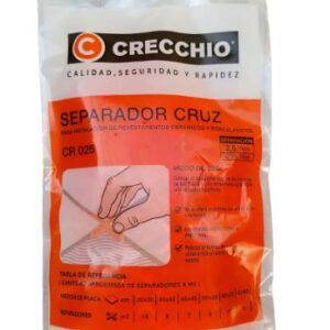 Separador Cruz Para Cerámicos Y Porcelanatos 2.5mm X 250 Uni