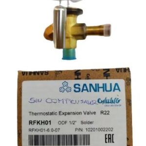 Válvula De Expansión 1/2 Soldar Rfkh01 R22a S/compensador