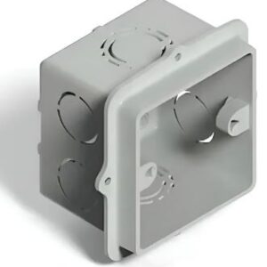 Caja Pvc Cuadrada 6x6 Genrod Pack Por 5 Unid