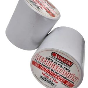 Cinta Tacsa Con Adhesivo Blanca 70mm X 18m