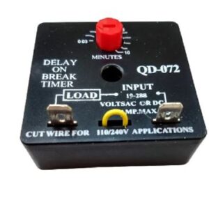 Timer Con Retardador De Apagado  Qd-072