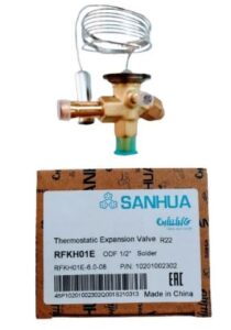 Válvula De Expansión 1/2 Soldar Rfkh01e R22a C/compensador