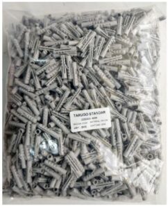 Tarugos De Nylon 6mm X Bolsa De 50 Unidades Sin Tope