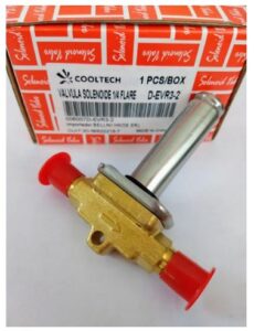 Válvula Solenoide 1/4 Flare  D-evr3-2