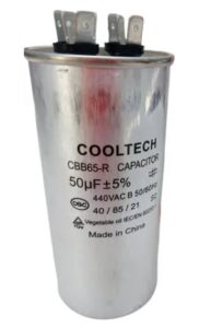 Capacitor 50 Mf 440v Aluminio