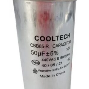 Capacitor 50 Mf 440v Aluminio