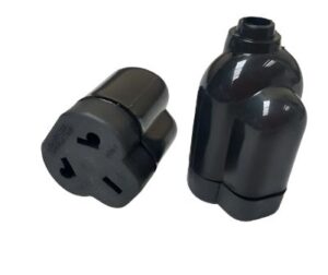 Ficha Enchufe Hembra 3 Patas Negra