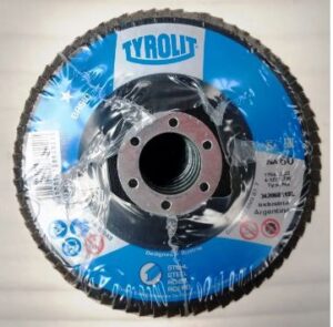 Disco Flap Para Amoladora Tyrolit Standard Za60-b 115x22,23