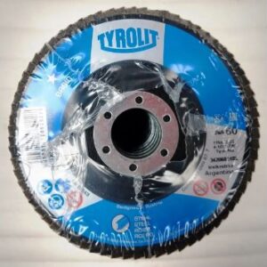 Disco Flap Para Amoladora Tyrolit Standard Za60-b 115x22,23