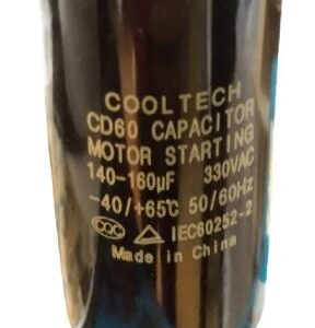 Capacitor 140-160 Mf  X 330 Vac