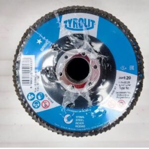 Disco Flap Para Amoladora Tyrolit Standard Za120-b 115x22,23