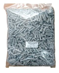 Tarugos Con Arandela 6 Mm X Bolsa De 50 Unidades