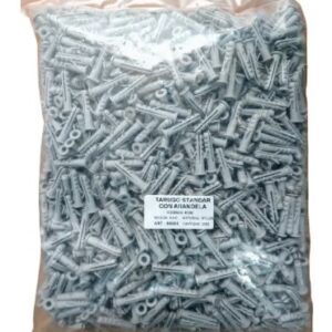 Tarugos Con Arandela 6 Mm X Bolsa De 50 Unidades