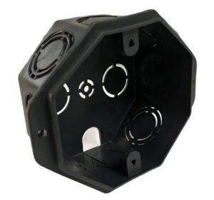 Caja De Pvc Octagonal Pack Por 10 Unidades