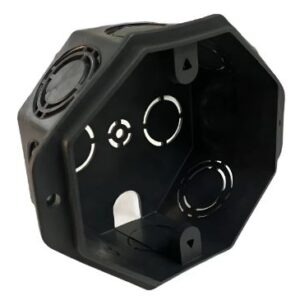 Caja De Pvc Octagonal Pack Por 10 Unidades