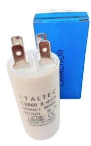 Capacitor 6 Mf X 450vac Cbb60