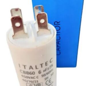 Capacitor 6 Mf X 450vac Cbb60