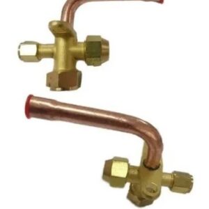 Robinete Válvula De Servicio 3/8 Curvo 410 Rosca 5/16