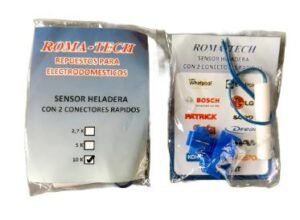 Sensor Heladera Con 2 Conectores Rapidos  10 K