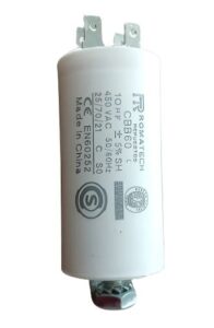 Capacitor  Cbb60 10 Uf 450 Vac C/tornillo
