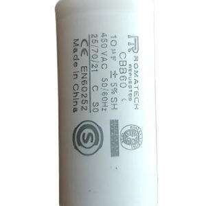 Capacitor  Cbb60 10 Uf 450 Vac C/tornillo