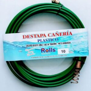 Destapa Cañerías Plástica Cinta Polipropileno 10 Mts