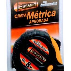 Cinta Métrica 3/frenos 8mts X 25mm.