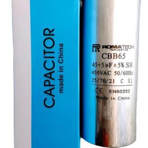 Capacitor Cbb65 45+5 Uf
