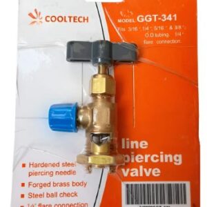 Llave Pinche Bronce Con Volante - Refrigeración
