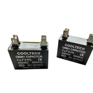 Capacitor Cuadrado De 2mf Cbb61 440vac  50/60hz