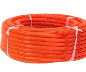 Caño Corrugado 1  X 25 Naranja