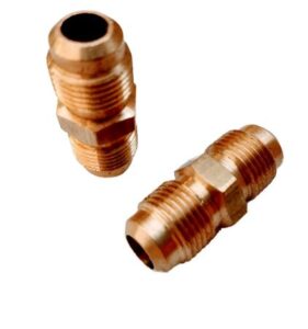 Unión De Bronce 3/8 X 3/8 Flare - Refrigeración